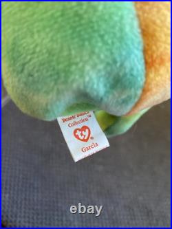 Very Rare Ty Beanie Baby Garcia. 1993 PVC Many Errors MINT condition. Retired