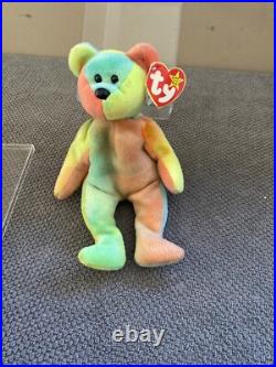 Very Rare Ty Beanie Baby Garcia. 1993 PVC Many Errors MINT condition. Retired
