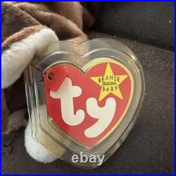Very Rare Vintage Retired Ty Beanie Baby Pounce 1997 PVC Pellets Tag Errors