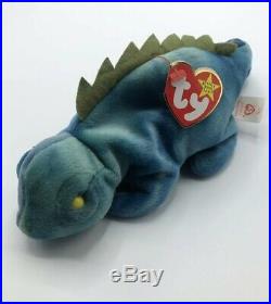 Very Rare Vintage Ty Beanie Babies Iggy The Iguana Mint Condition