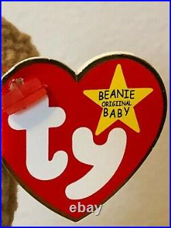 Very Special Rare TY Curly Beanie Baby with multiple Errors. MWT (O. B. O)
