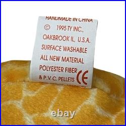 Vintage 1995 TY Beanie Baby TWIGS Giraffe Stuffed Animal NEW WITH TAGS RARE