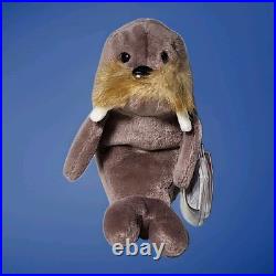 Vintage 1996 Jolly the Walrus Ty Beanie Babies Rare