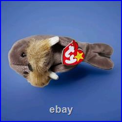 Vintage 1996 Jolly the Walrus Ty Beanie Babies Rare