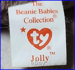 Vintage 1996 Jolly the Walrus Ty Beanie Babies Rare