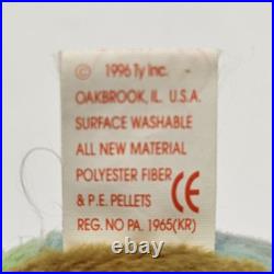 Vintage 1996 Peace Beanie Baby, 1st Edition Very Rare Errors and Misspellings Vintage 1996 Peace Beanie Baby, 1st Edition Very Rare Errors and Misspellings