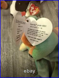 Vintage Lot Of 20 Rare TY Beanie Babies Mid-90's All Have Tush Tags And Ty Tags