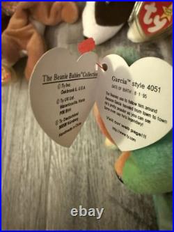 Vintage Lot Of 20 Rare TY Beanie Babies Mid-90's All Have Tush Tags And Ty Tags