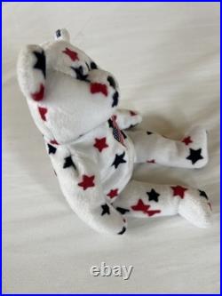 Vintage RARE ERROR BEANIE BABY Glory The Bear 1997 BIRTHDATE 1998 474 TUSH TAG