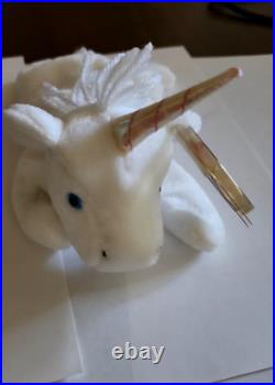 Vintage Rare Beanie Baby- Mystic the Unicorn. 1994 Excellent withTag