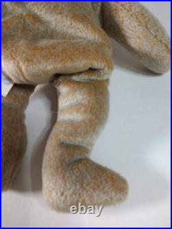 Vintage Rare TY 1999 Signature Bear Beanie Baby (with tag errors)