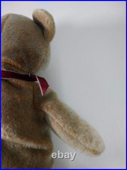 Vintage Rare TY 1999 Signature Bear Beanie Baby (with tag errors)