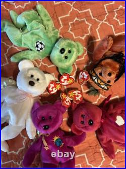 Vintage Rare Ty Beanie Babies Beanie Buddy's 14 LOT Of 5