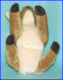 Vintage Ty Beanie Baby Whisper The Fawn With Errors Rare