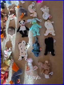 Vtg Ty Beanie Babies All With Tags Rare