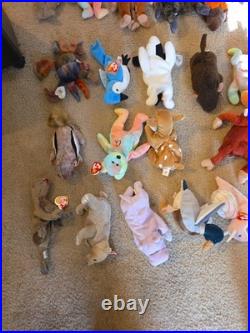 Vtg Ty Beanie Babies All With Tags Rare