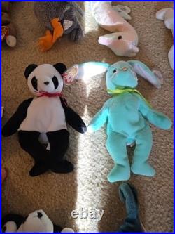 Vtg Ty Beanie Babies All With Tags Rare