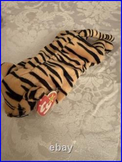 Vtg Ty Beanie Baby Lot 5 Rare Early Star Tags BLACK Tush Tags PVC