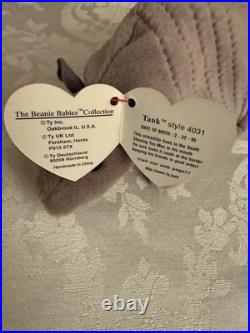 Vtg Ty Beanie Baby Lot 5 Rare Early Star Tags BLACK Tush Tags PVC