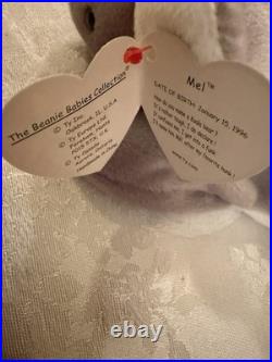 Vtg Ty Beanie Baby Lot 5 Rare Early Star Tags BLACK Tush Tags PVC