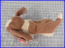 WOW! TY Beanie Baby TRACKER Dog with ERROR RARERETIRED Great Condition