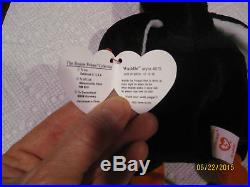 Waddle ty beanie babies rare error on tush tag