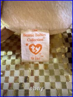 Wise The Owl? RARE ERRORS? See Description Ty Beanie Babies, 1997 Wise The Owl? RARE ERRORS? See Description Ty Beanie Babies, 1997